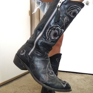 Old Gringo Size 9 Black Western Boots